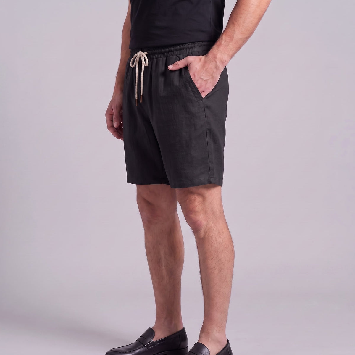 Herren Shorts mit Elastikbund und Kordelzug | Moritz
