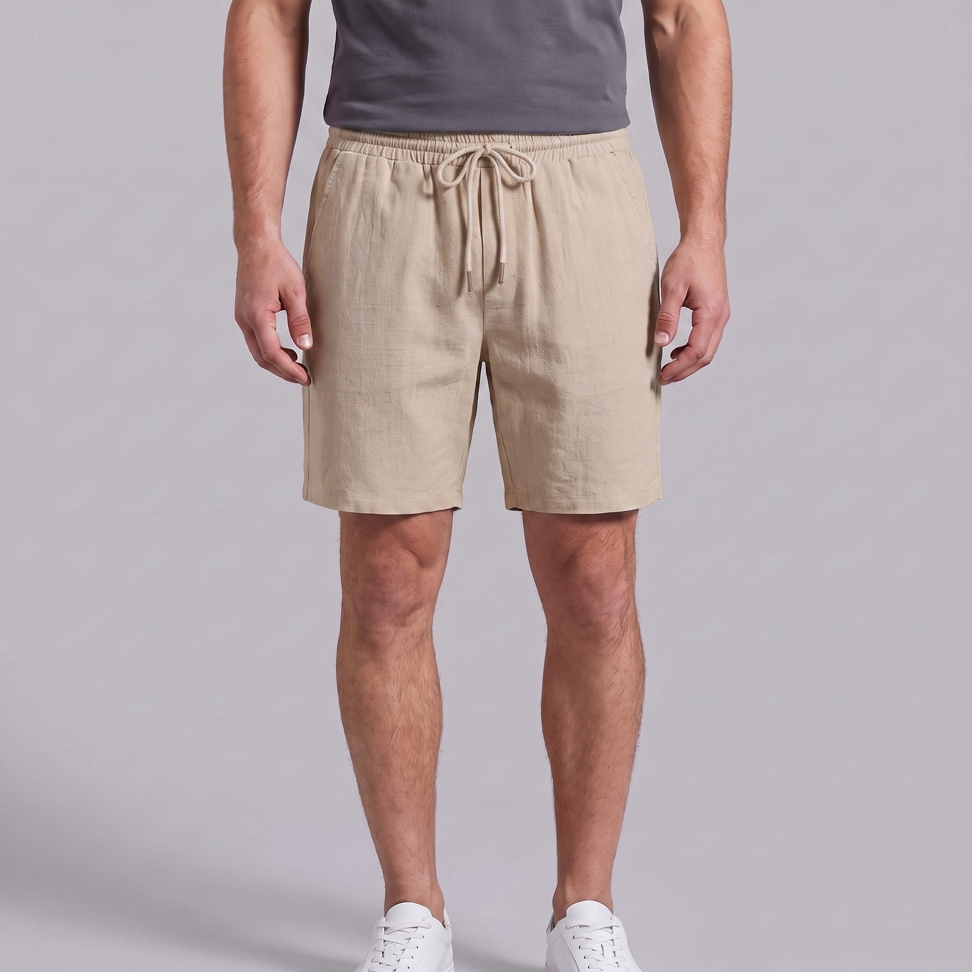 Herren Shorts mit Elastikbund und Kordelzug | Moritz
