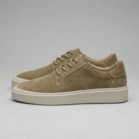 Herren Sneaker in Wildlederoptik mit Kontrastnaht | Ludolf