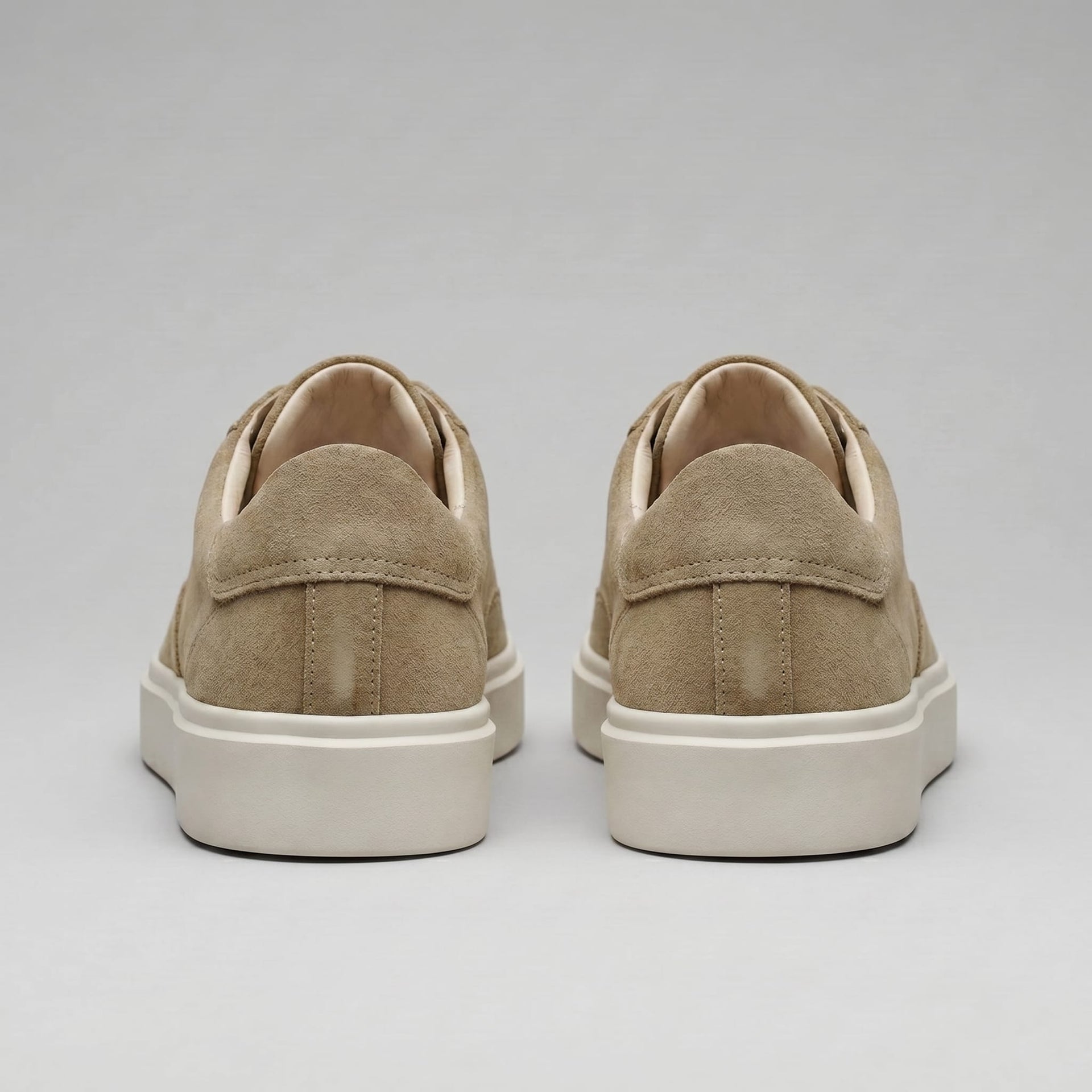 Herren Sneaker in Wildlederoptik mit Kontrastnaht | Ludolf