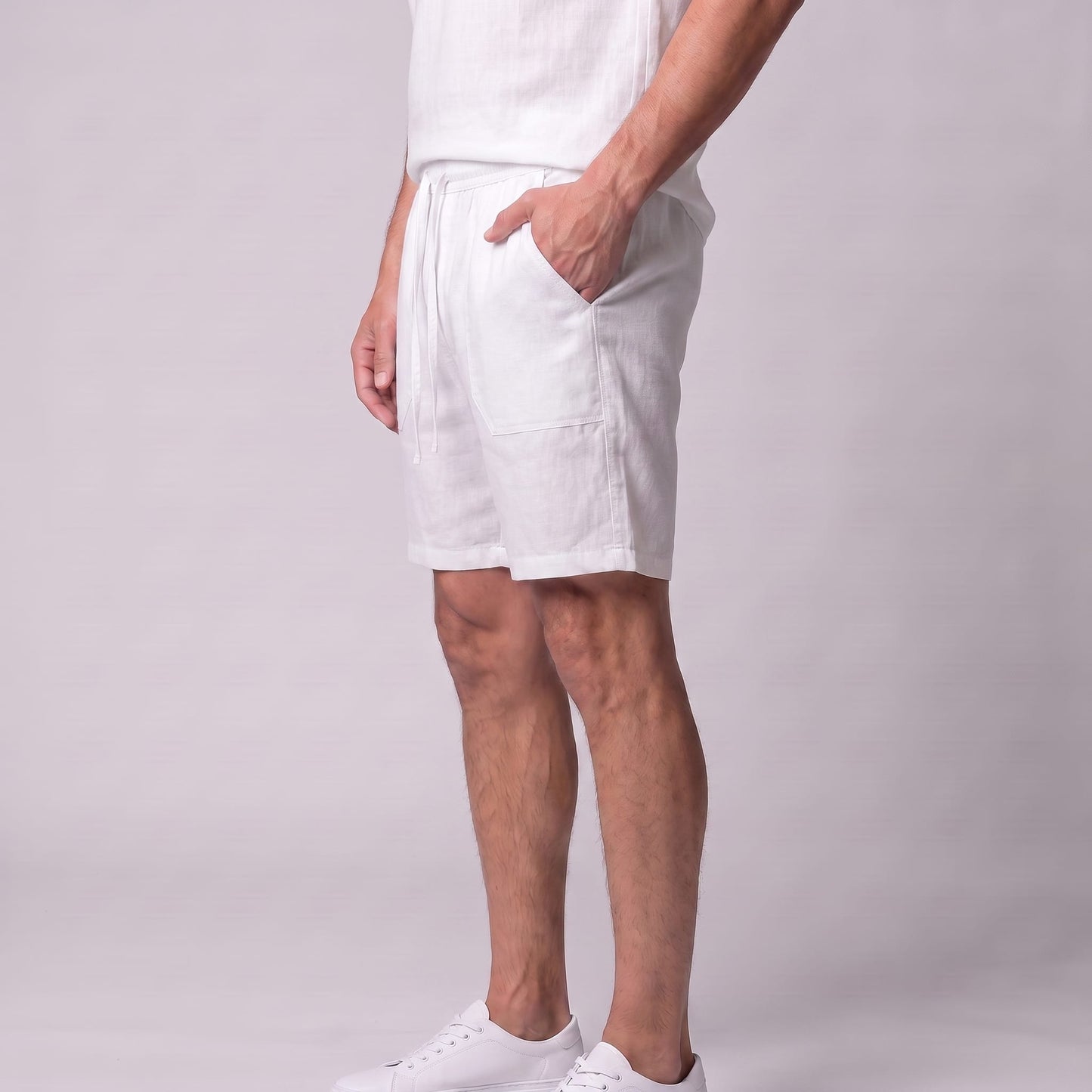 Herren Shorts Comfort Fit mit aufgesetzten Taschen | Nikolas_10