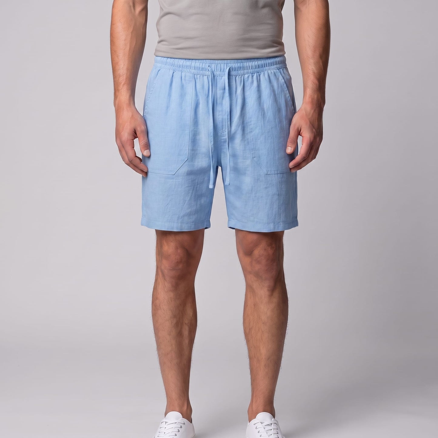 Herren Shorts Comfort Fit mit aufgesetzten Taschen | Nikolas_25