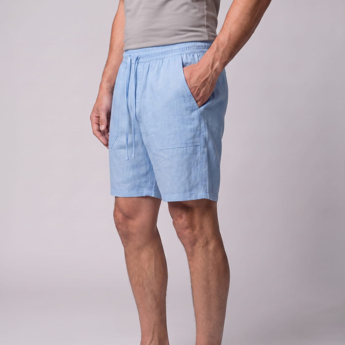 Herren Shorts Comfort Fit mit aufgesetzten Taschen | Nikolas_28