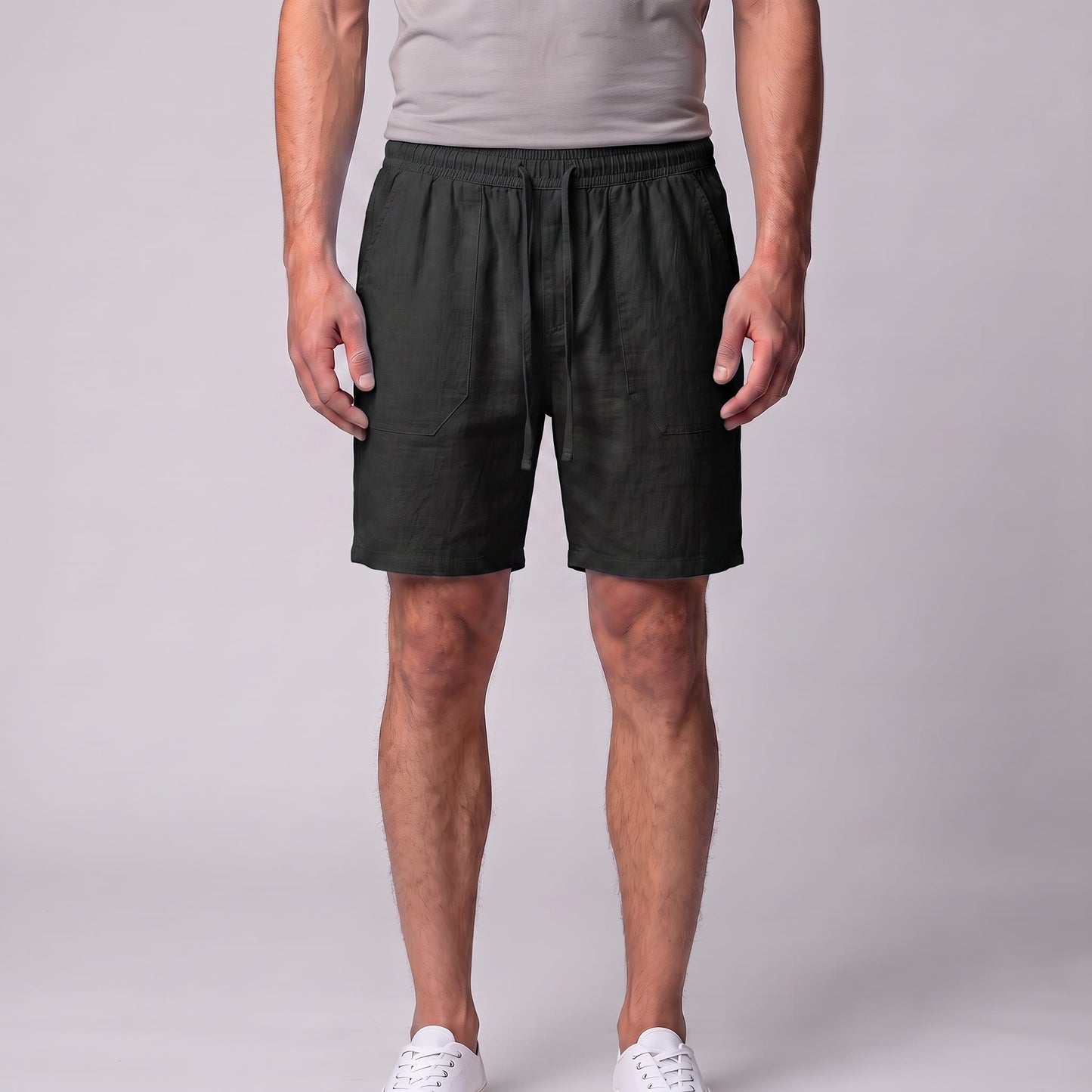 Herren Shorts Comfort Fit mit aufgesetzten Taschen | Nikolas_31