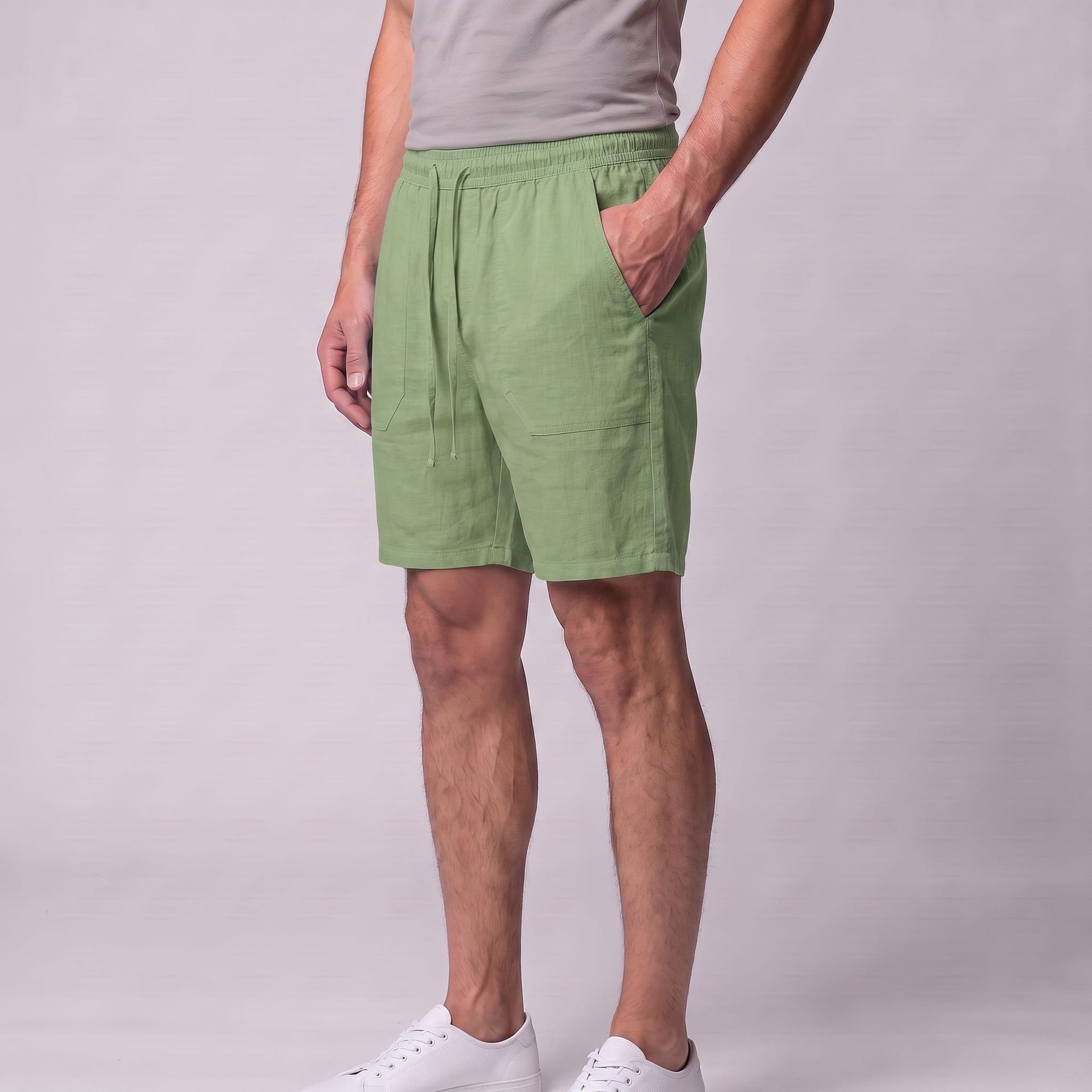 Herren Shorts Comfort Fit mit aufgesetzten Taschen | Nikolas