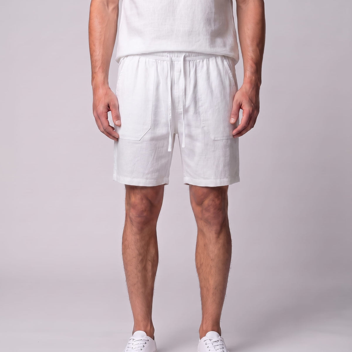 Herren Shorts Comfort Fit mit aufgesetzten Taschen | Nikolas_7