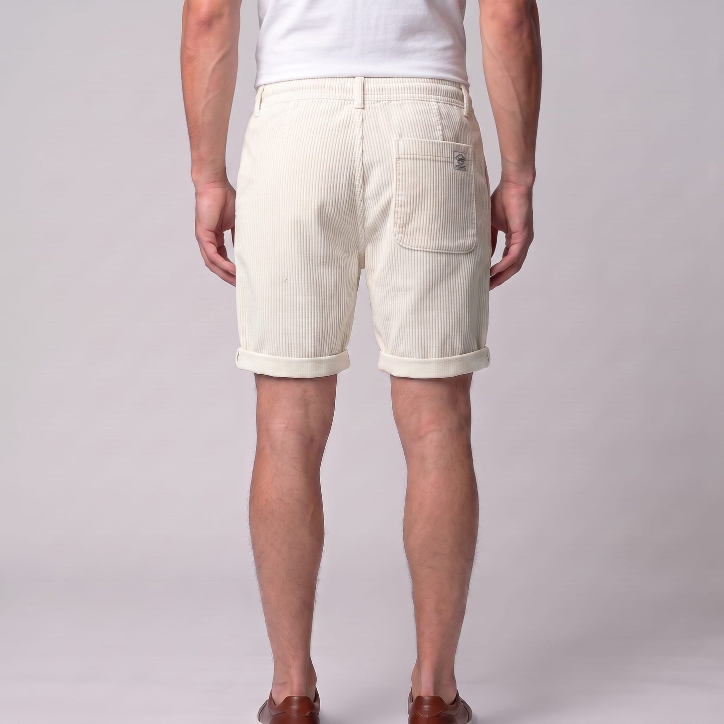 Herren Cordshorts mit Umschlagsaum | Nikolaus_15