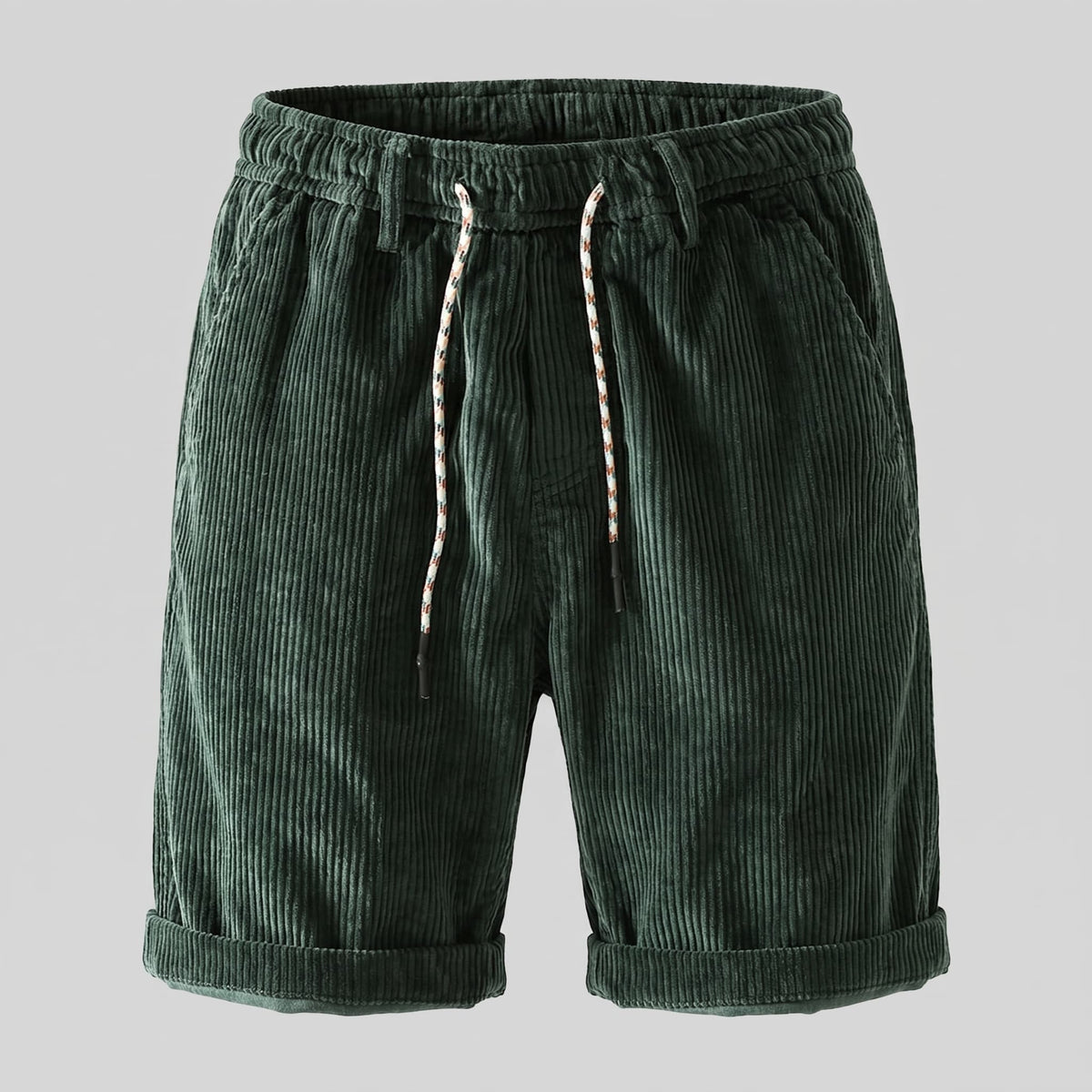 Herren Cordshorts mit Umschlagsaum | Nikolaus_8