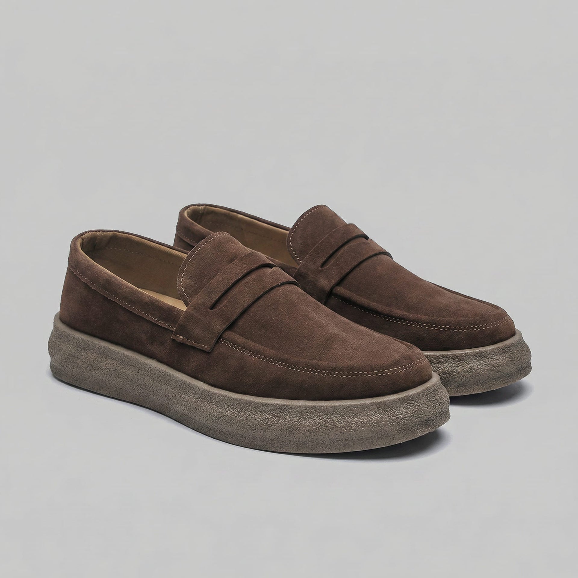 Herren Pennyloafer mit Plateausohle | Benno
