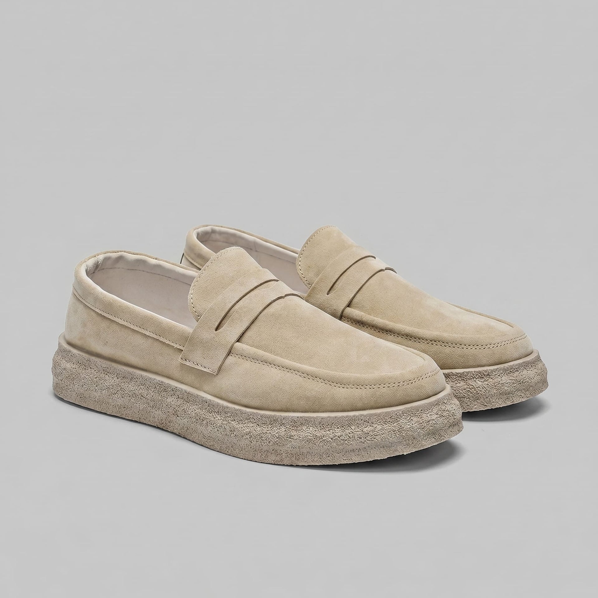 Herren Pennyloafer mit Plateausohle | Benno