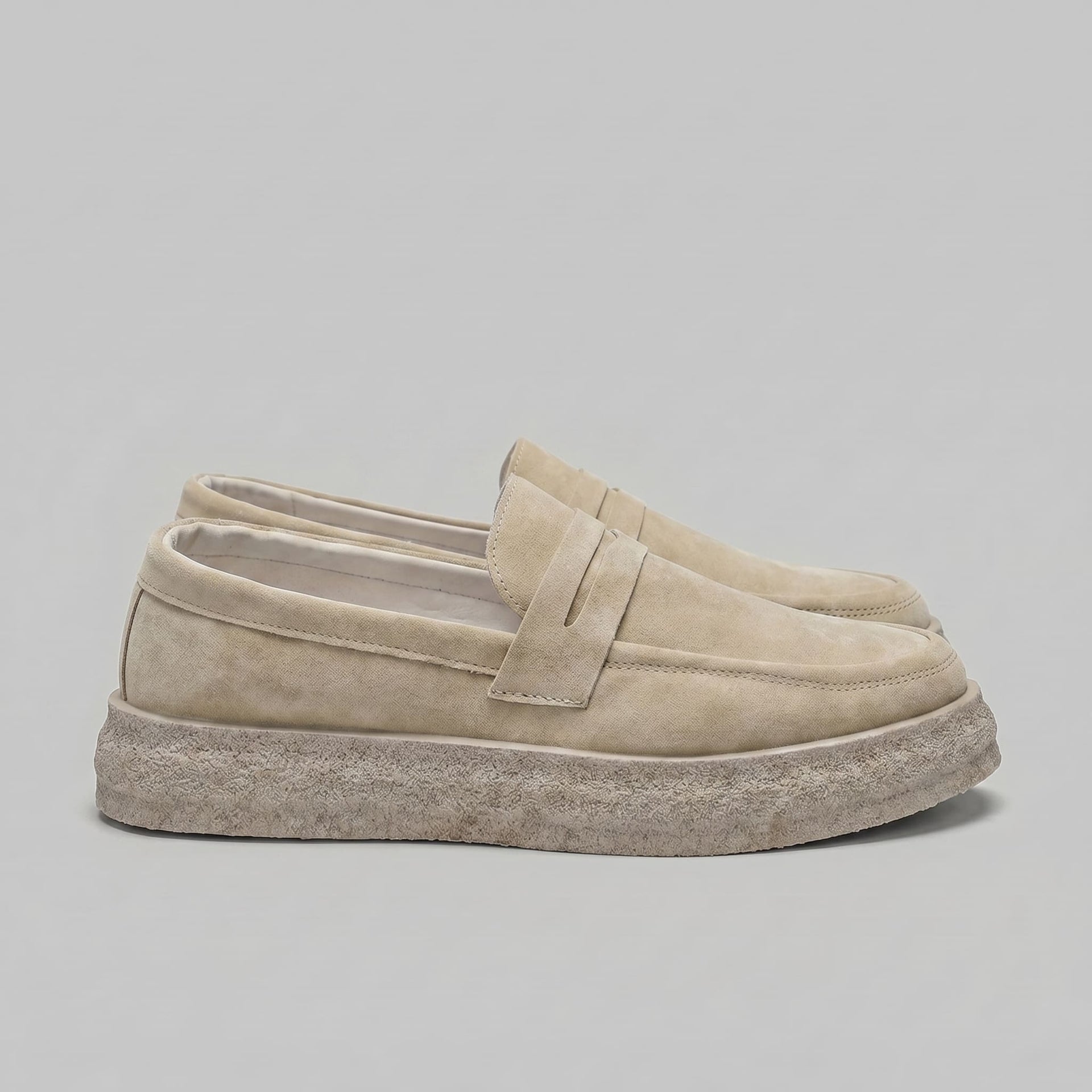 Herren Pennyloafer mit Plateausohle | Benno