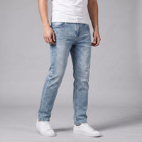 Herren Jeans Straight Fit gewaschen | Vinzenz