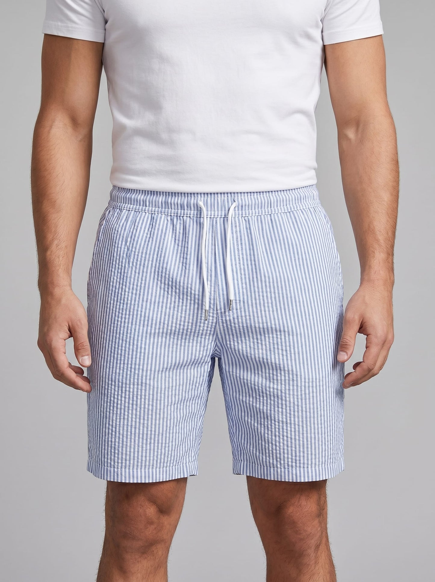 Herren Streifenshorts mit Kordelzug | Bartholomäus_1