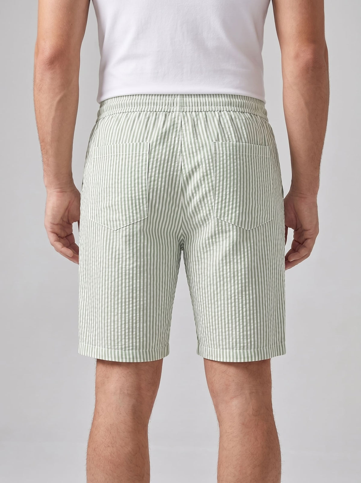 Herren Streifenshorts mit Kordelzug | Bartholomäus