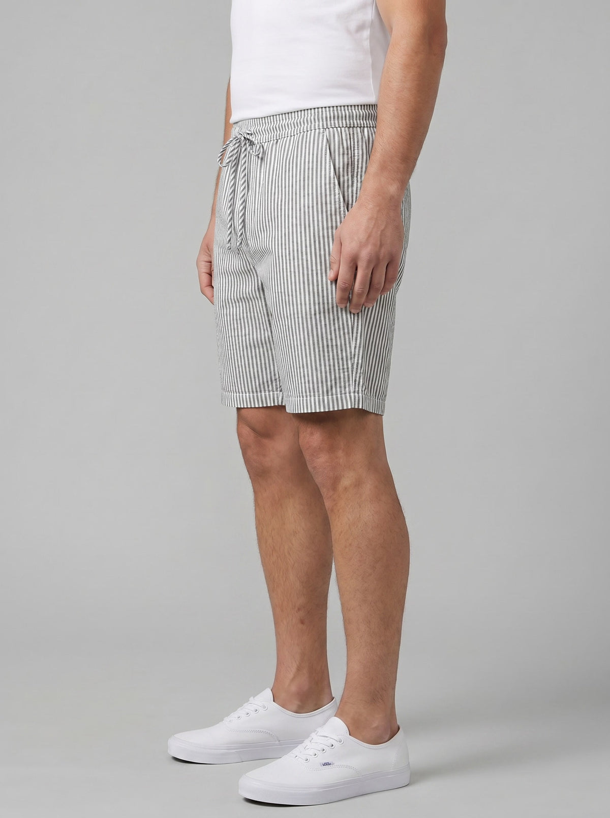 Herren Streifenshorts mit Kordelzug | Bartholomäus_6