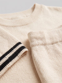 Herren Strickset mit Kontraststreifen | Albin