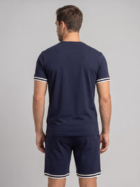 Herren Strickset mit Kontraststreifen | Albin