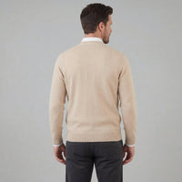 Herren Feinstrickjacke mit V-Ausschnitt | Sebastian