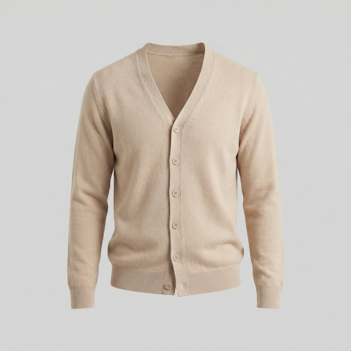 Herren Feinstrickjacke mit V-Ausschnitt | Sebastian