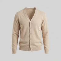 Herren Feinstrickjacke mit V-Ausschnitt | Sebastian