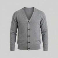 Herren Feinstrickjacke mit V-Ausschnitt | Sebastian
