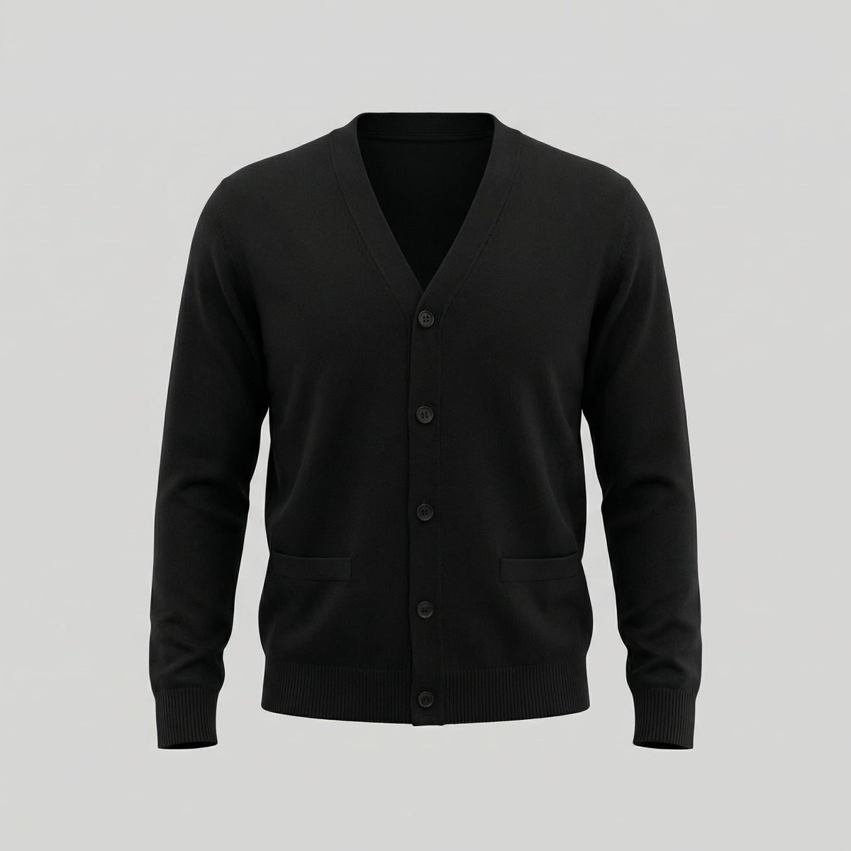 Herren Feinstrickjacke mit V-Ausschnitt | Sebastian