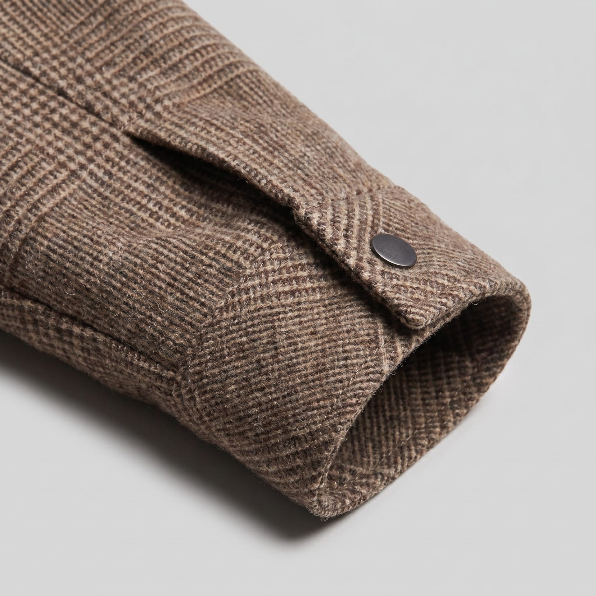 Herren Hemdjacke im Glencheck mit Brusttaschen | Tassilo