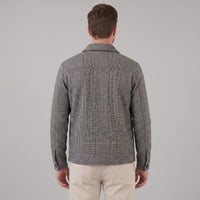 Herren Hemdjacke im Glencheck mit Brusttaschen | Tassilo