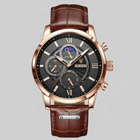 Herren Armbanduhr Chronograph mit Mondphase | Rembert