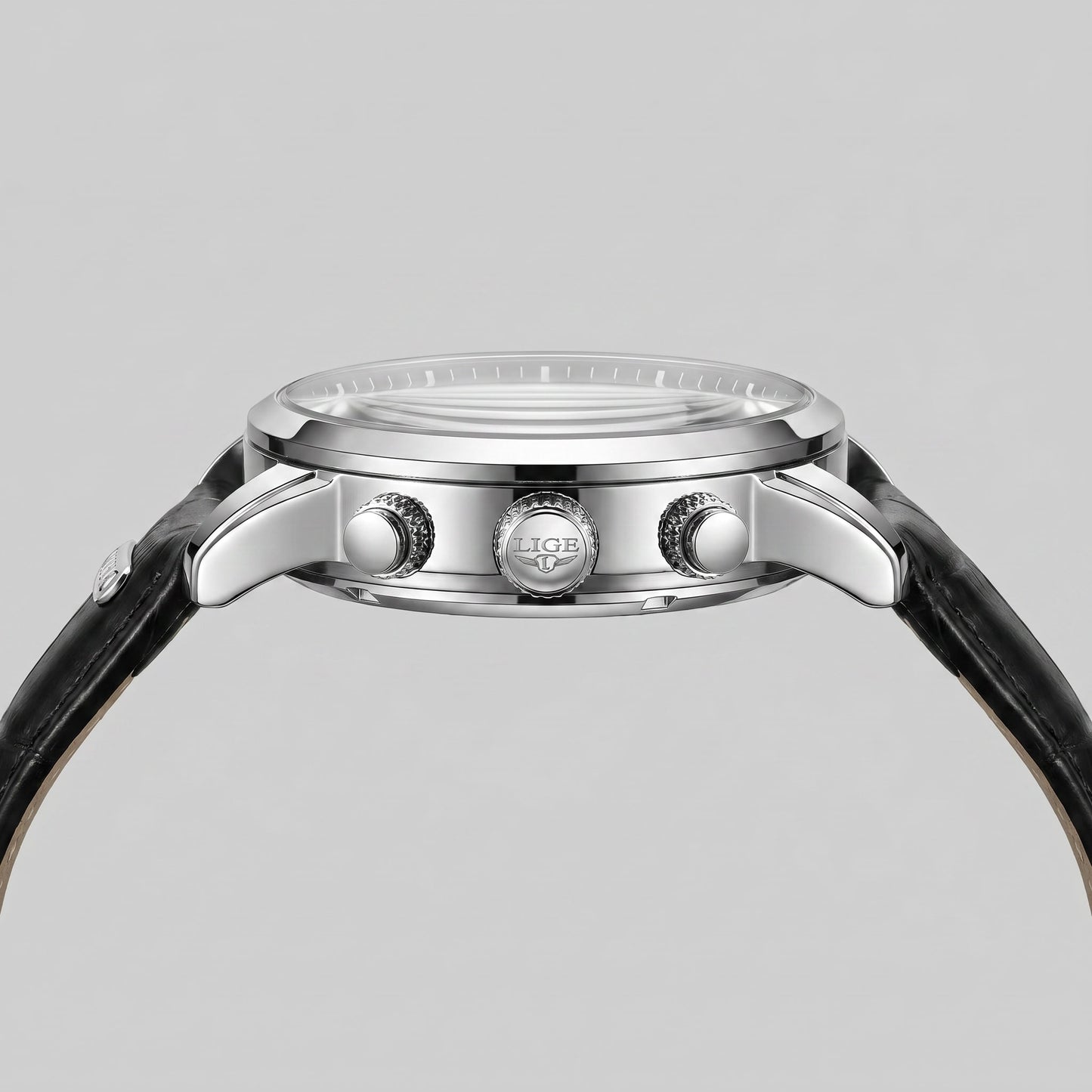 Herren Armbanduhr Chronograph mit Mondphase | Rembert_7