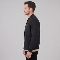 Herren Bomberjacke mit Rippkragen | August