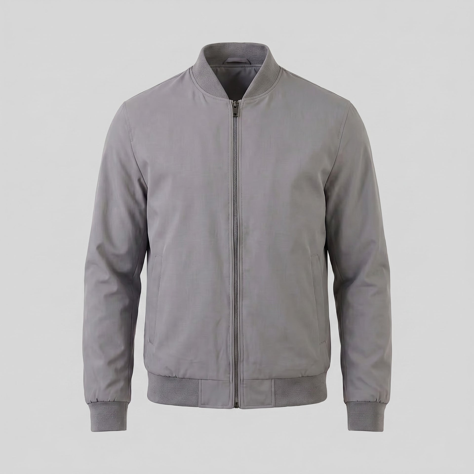 Herren Bomberjacke mit Rippkragen | August
