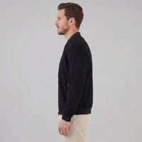Herren Bomberjacke mit Rippkragen | August