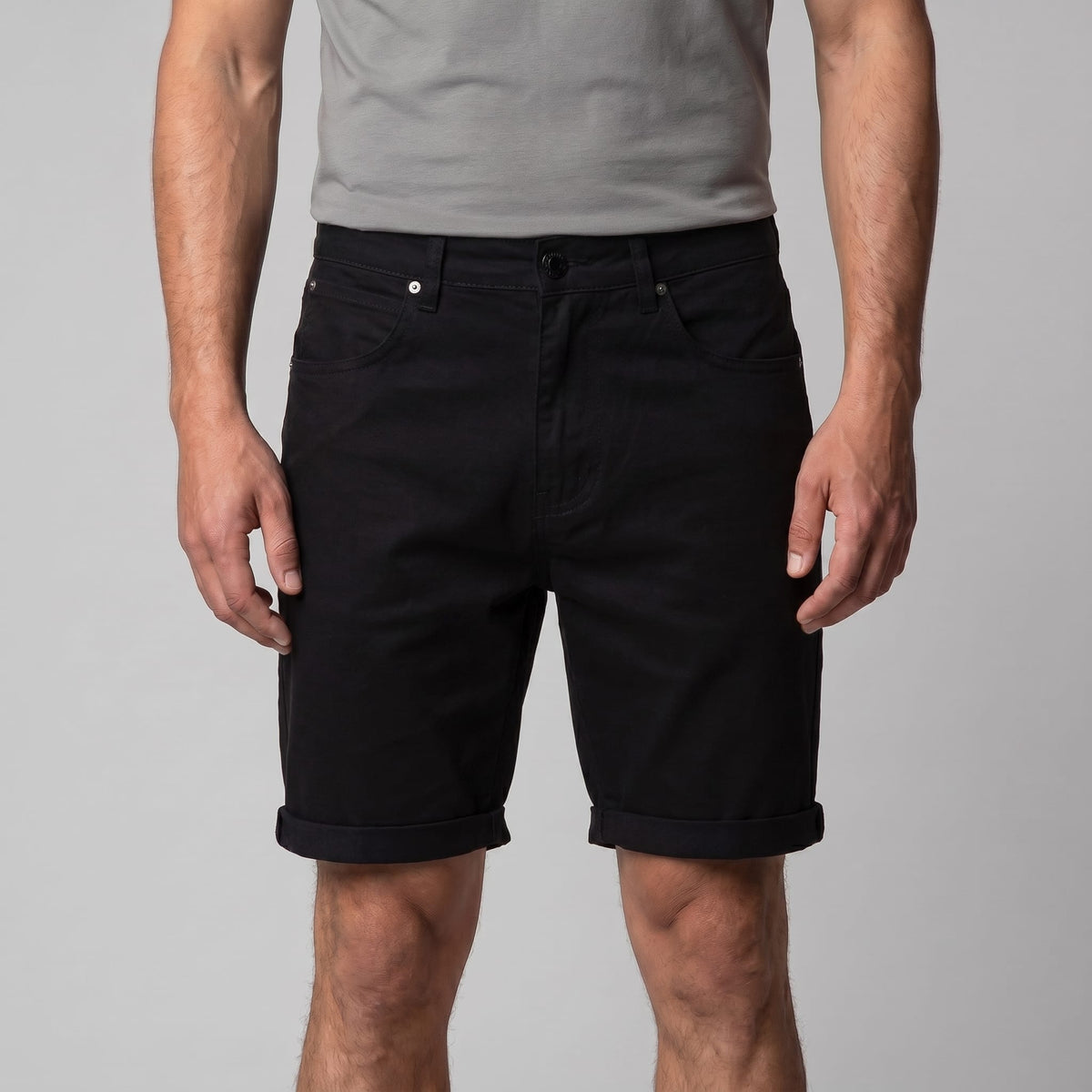 Herren Chinoshorts aus Baumwolle mit Umschlagsaum | Ole_1