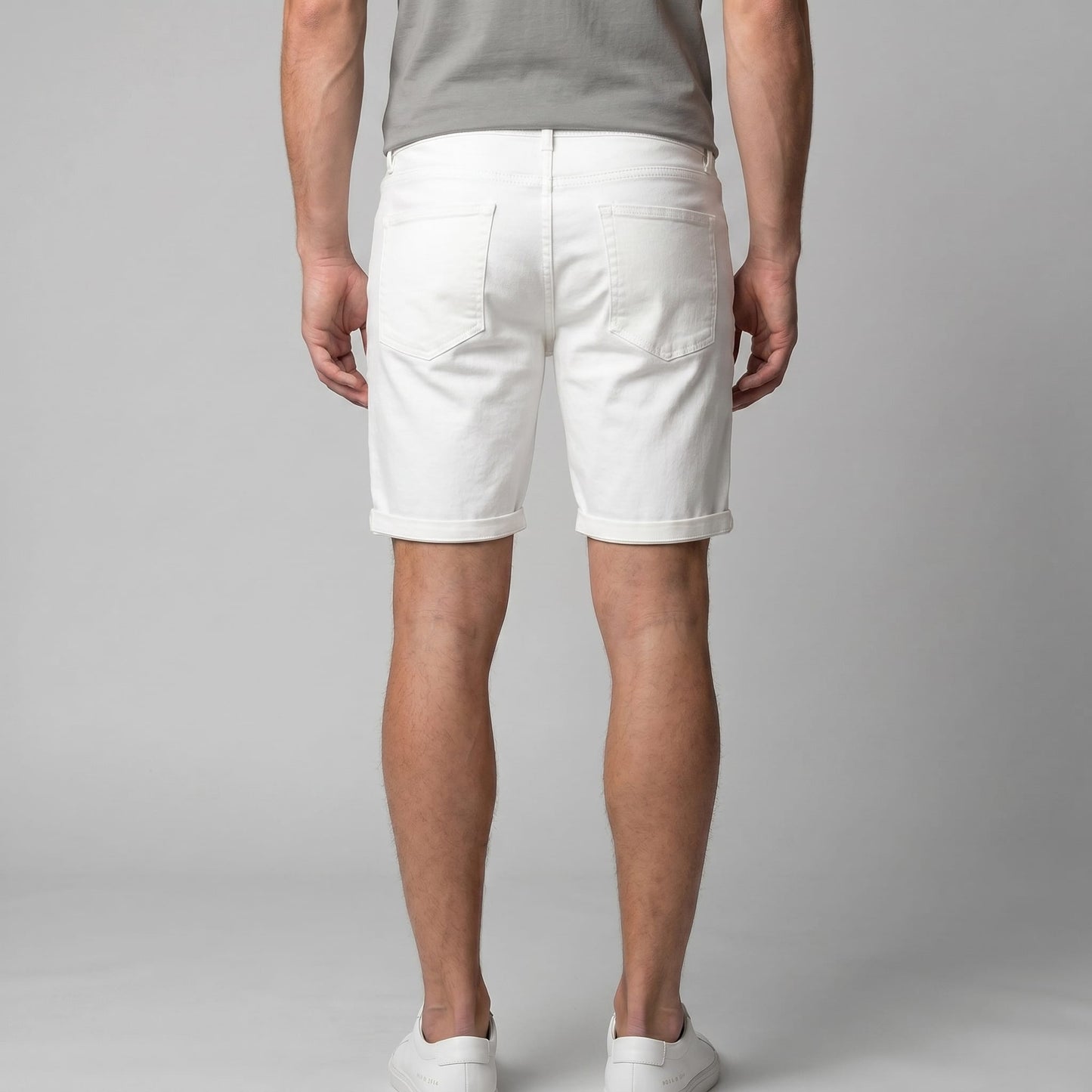 Herren Chinoshorts aus Baumwolle mit Umschlagsaum | Ole_20