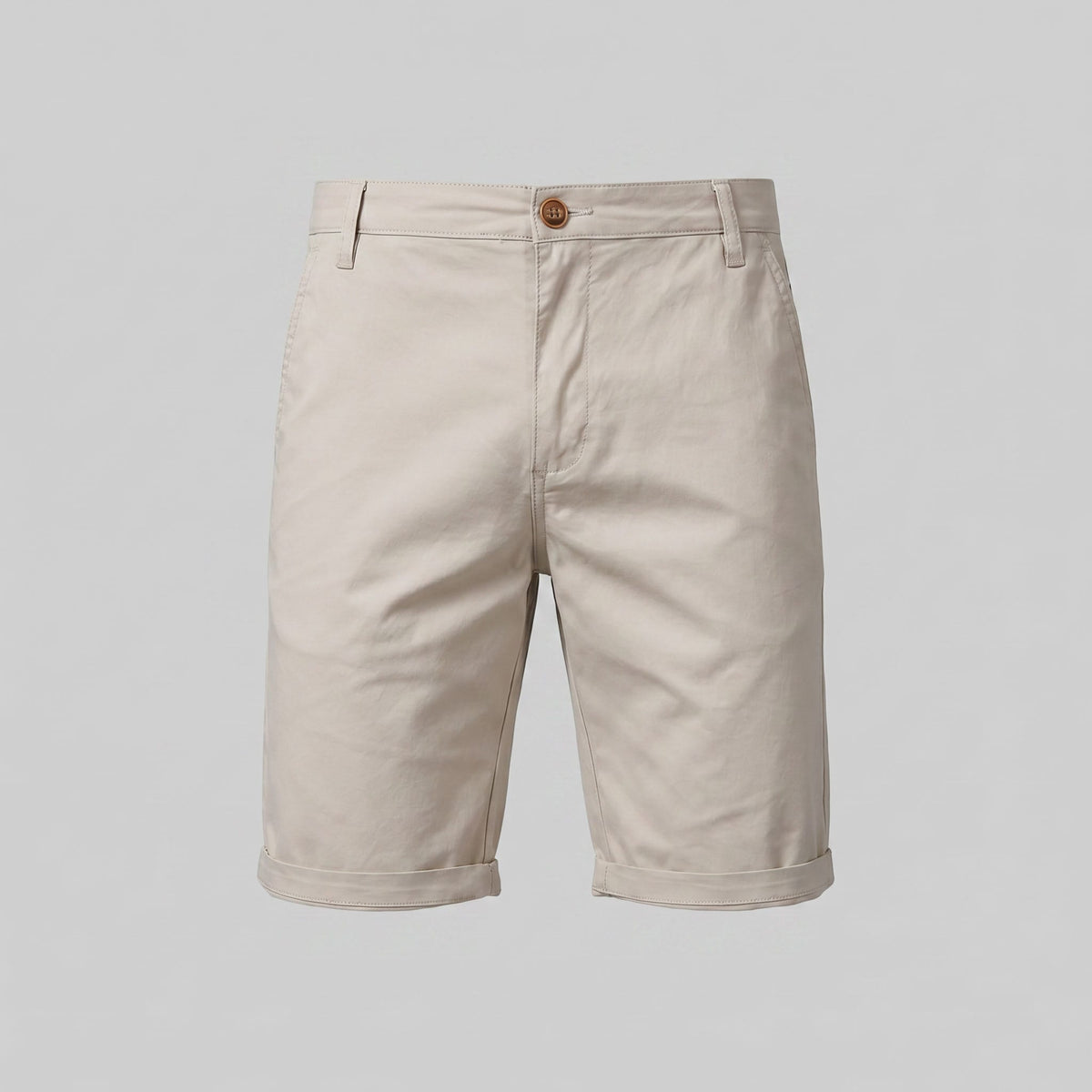 Herren Chinoshorts aus Baumwolle mit Umschlagsaum | Ole_6