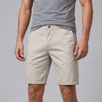 Herren Chinoshorts aus Baumwolle mit Umschlagsaum | Ole
