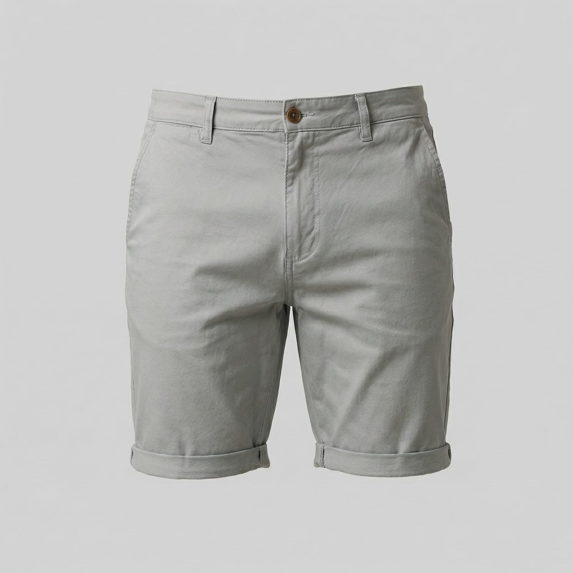 Herren Chinoshorts mit Umschlagsaum | Onno