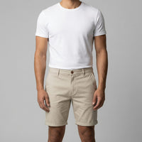 Herren Chinoshorts mit Umschlagsaum | Onno