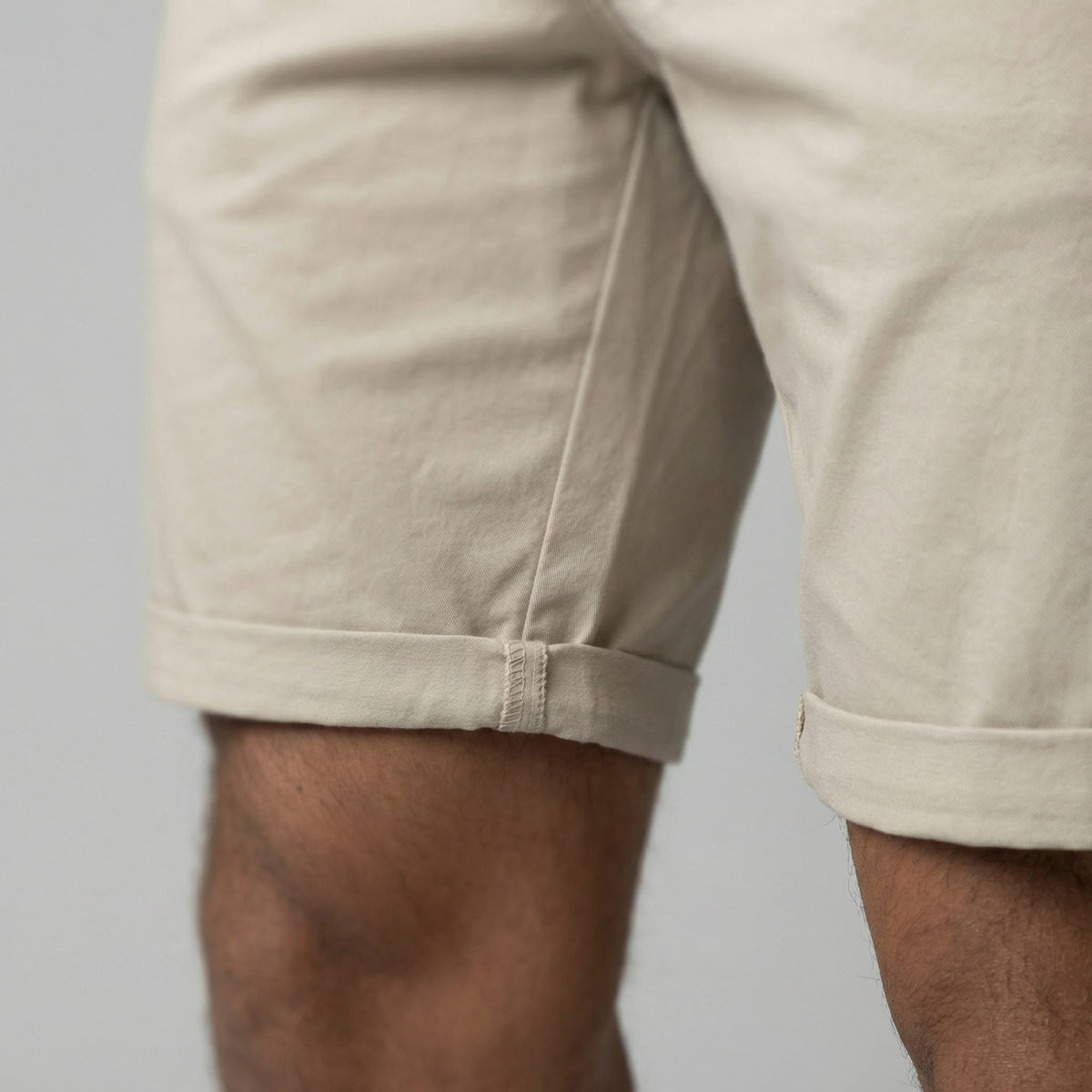 Herren Chinoshorts mit Umschlagsaum | Onno_14