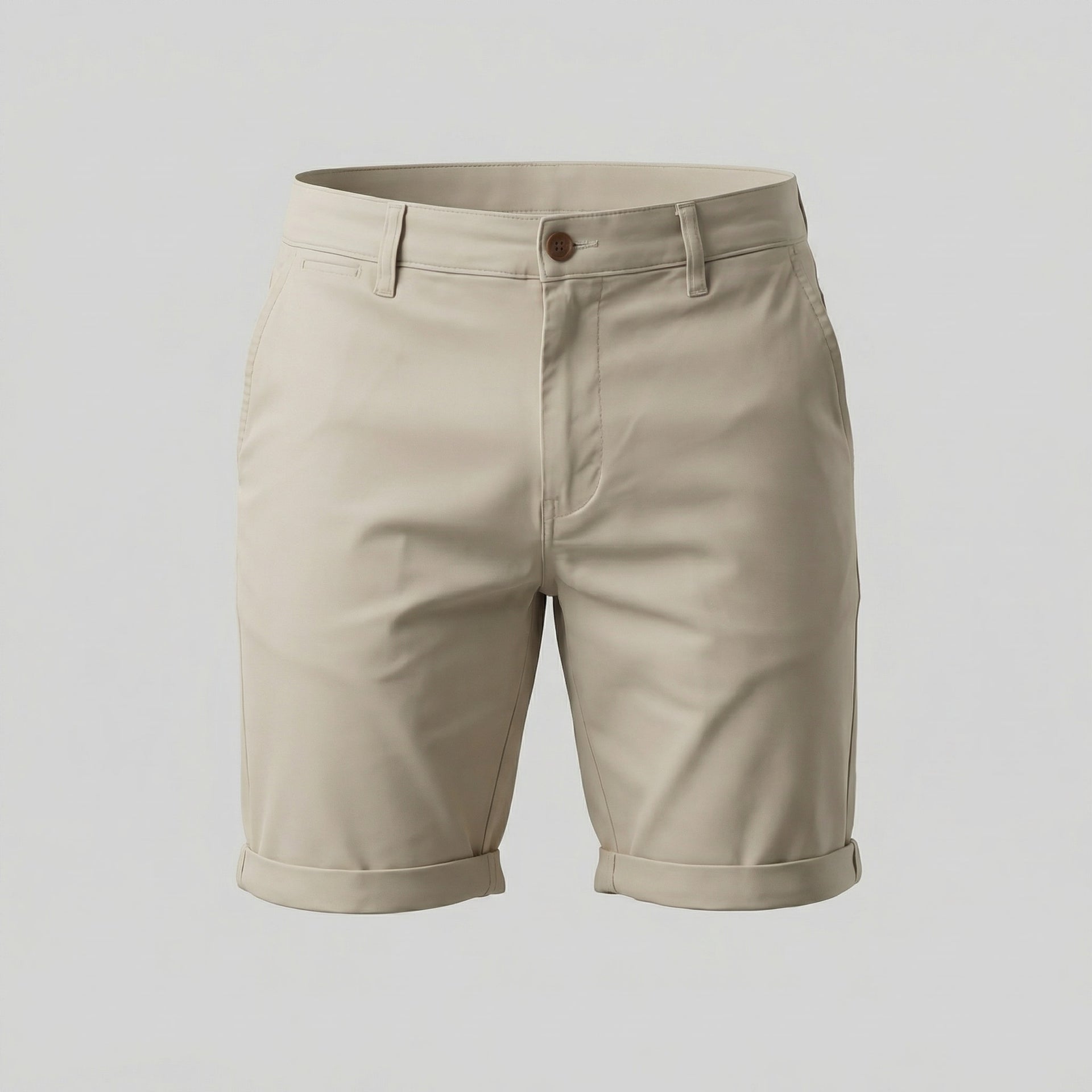 Herren Chinoshorts mit Umschlagsaum | Onno
