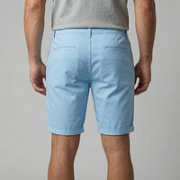 Herren Chinoshorts mit Umschlagsaum | Onno