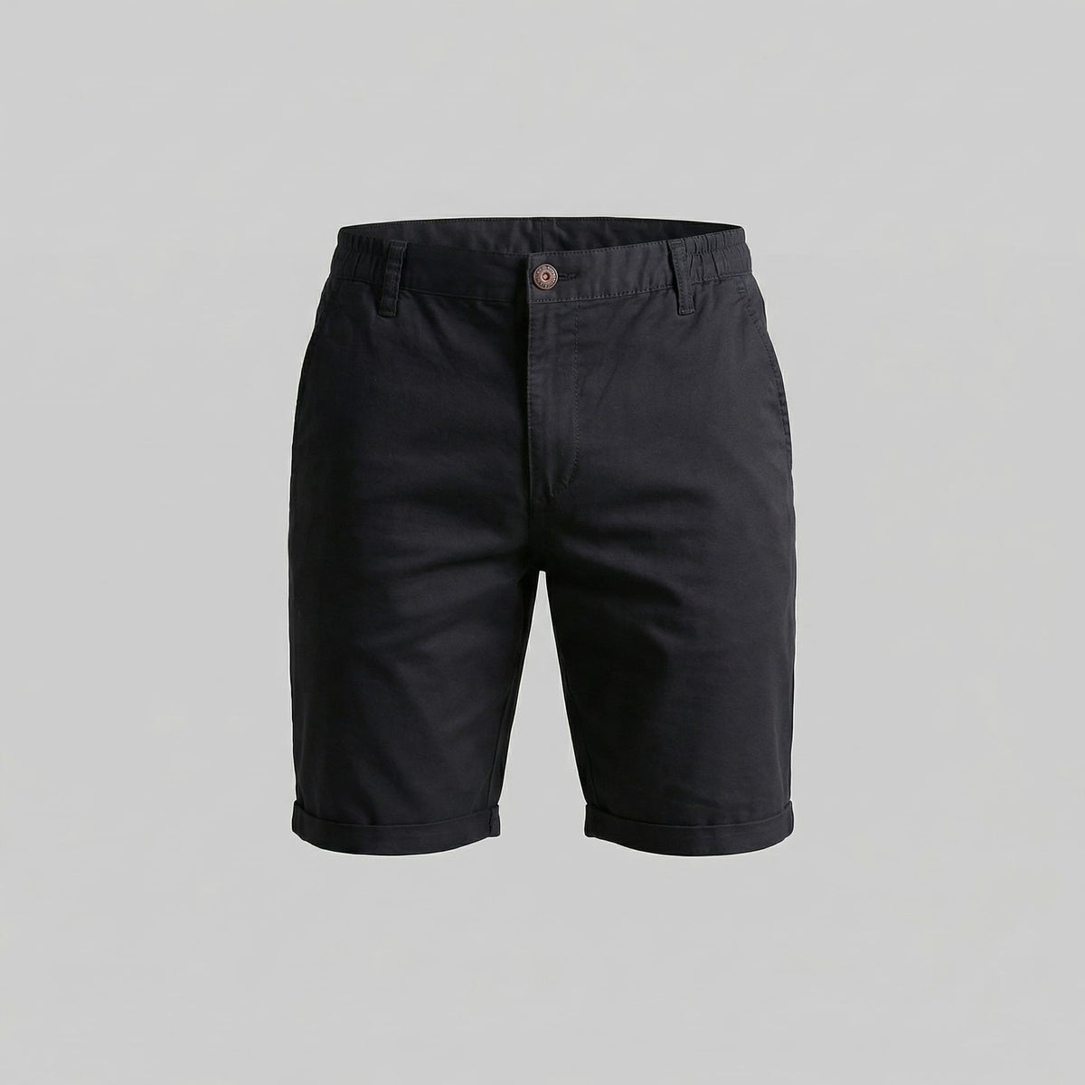 Herren Chinoshorts mit Umschlagsaum | Onno