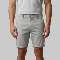 Herren Chinoshorts mit Umschlagsaum | Onno
