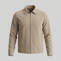Herren Blouson mit Hemdkragen Slim Fit | Thaddäus