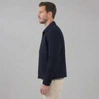 Herren Blouson mit Hemdkragen Slim Fit | Thaddäus