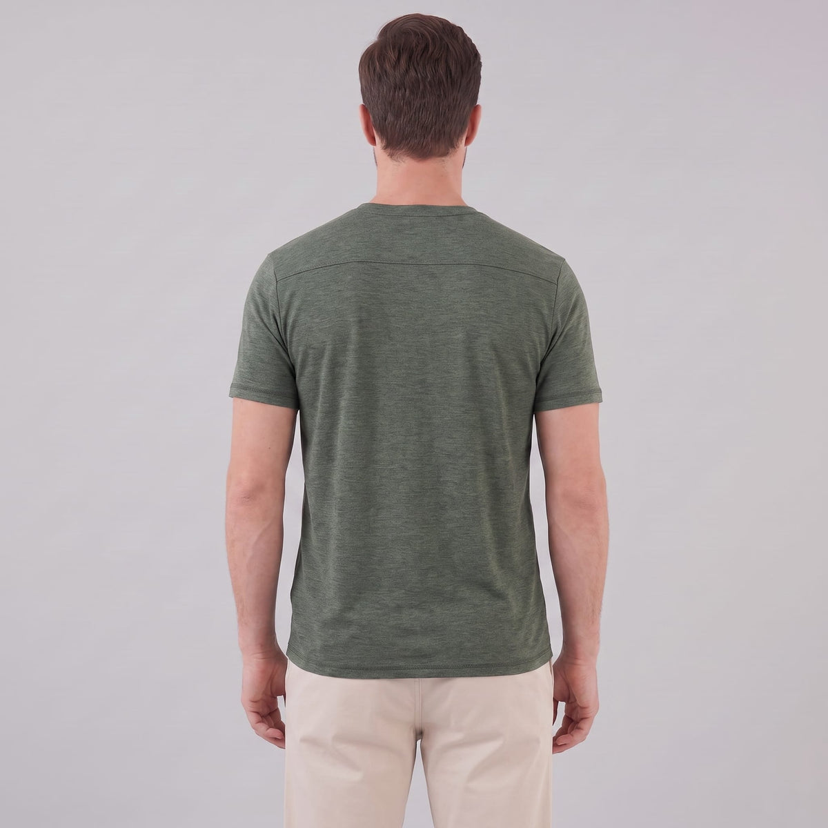 Herren Jerseyshirt mit Rundhalsausschnitt | Gerald