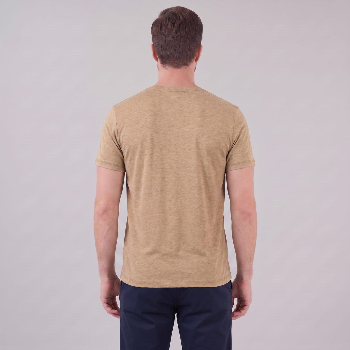 Herren Jerseyshirt mit Rundhalsausschnitt | Gerald