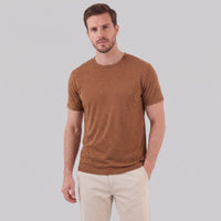 Herren Jerseyshirt mit Rundhalsausschnitt | Gerald