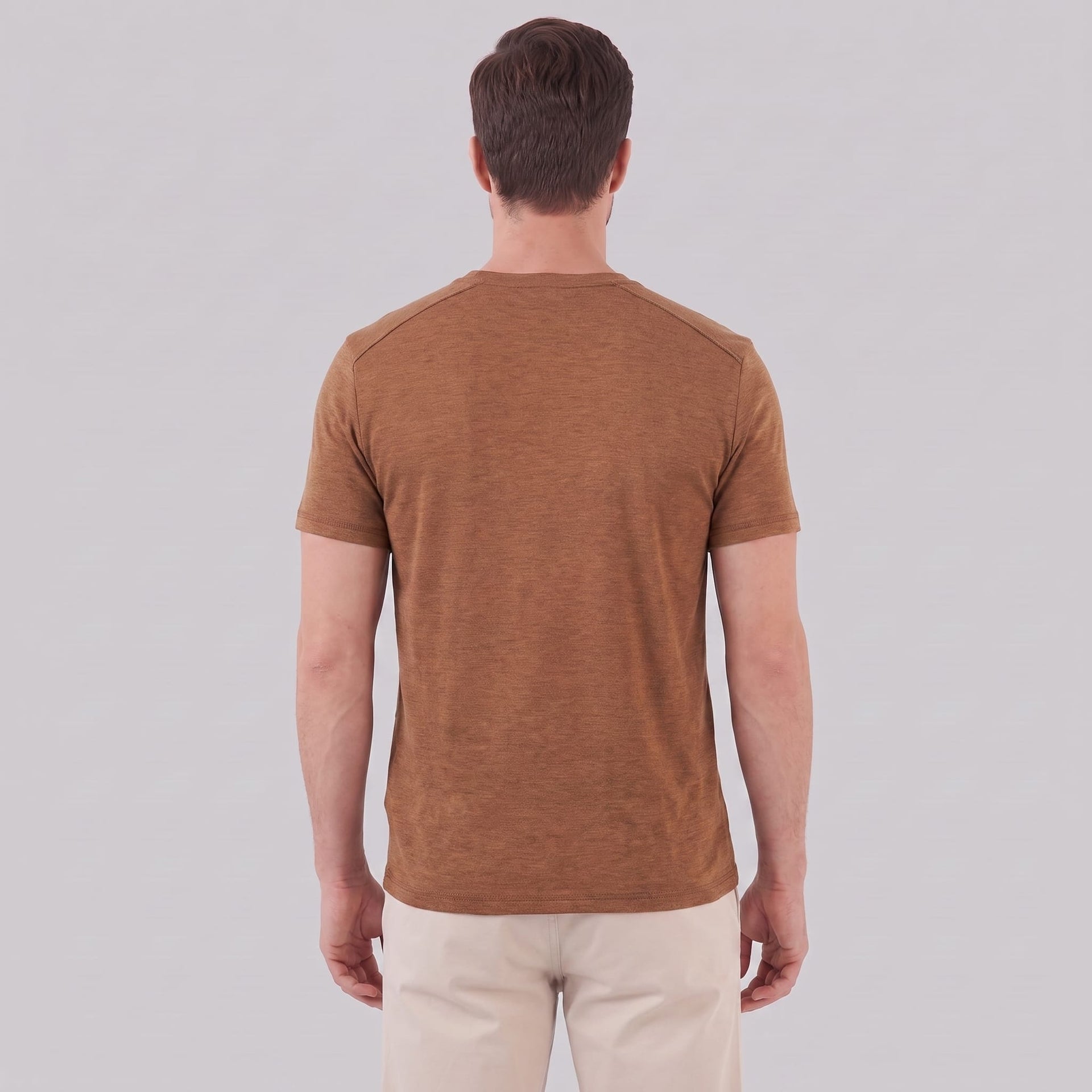 Herren Jerseyshirt mit Rundhalsausschnitt | Gerald